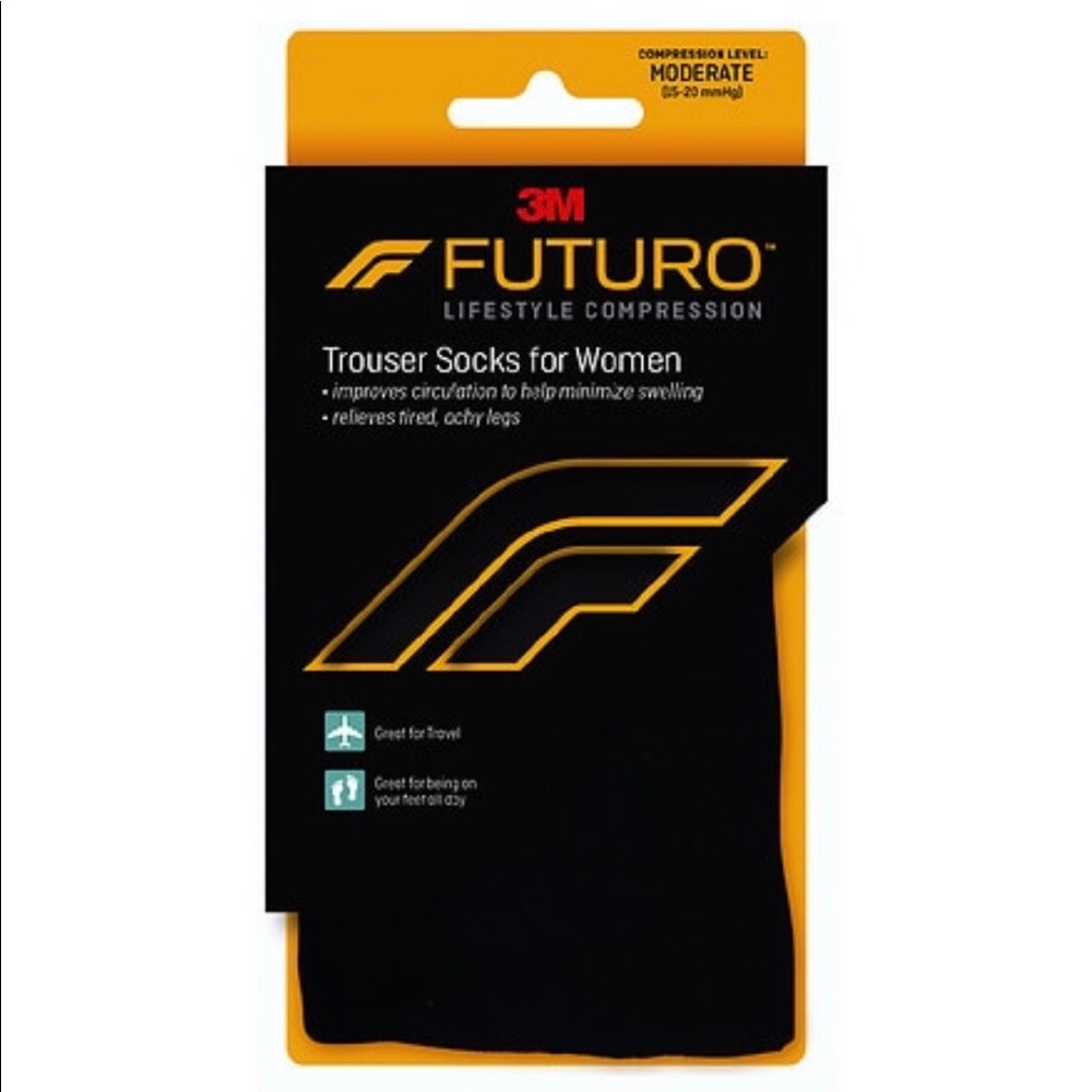 New 3M Futuro Compression Trouser Socks Medium
